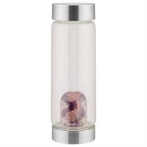 Amethyst: A Powerful Peace of Violet - Amethyst Crystal Water Bottle